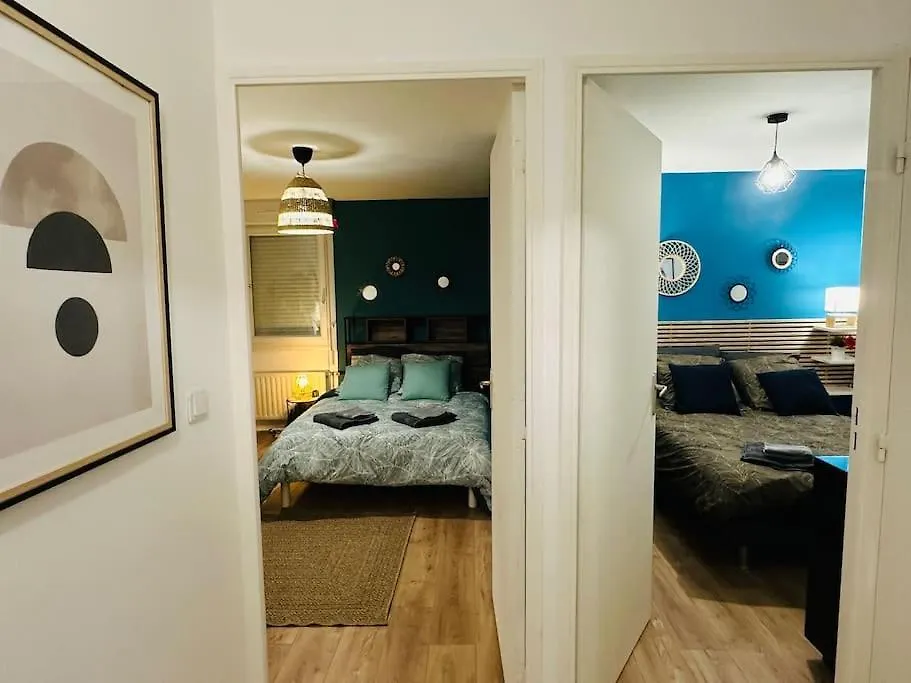 Loasis - Appart T4 Proche Gare Et Centre Ville Villefranche-sur-Saone France